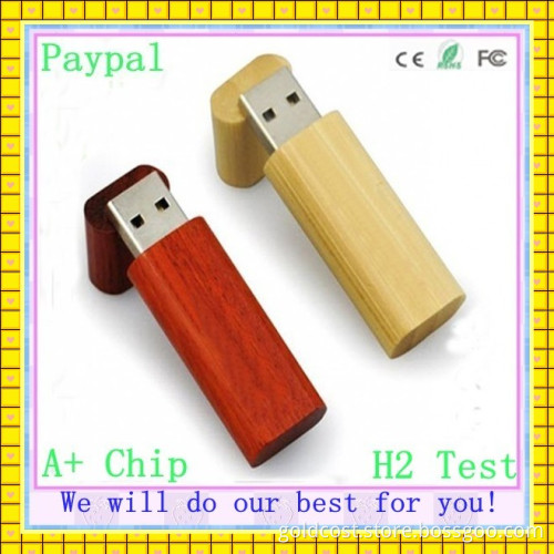 with Free Logo Printing Wood USB Flash Drive (GC-M1)